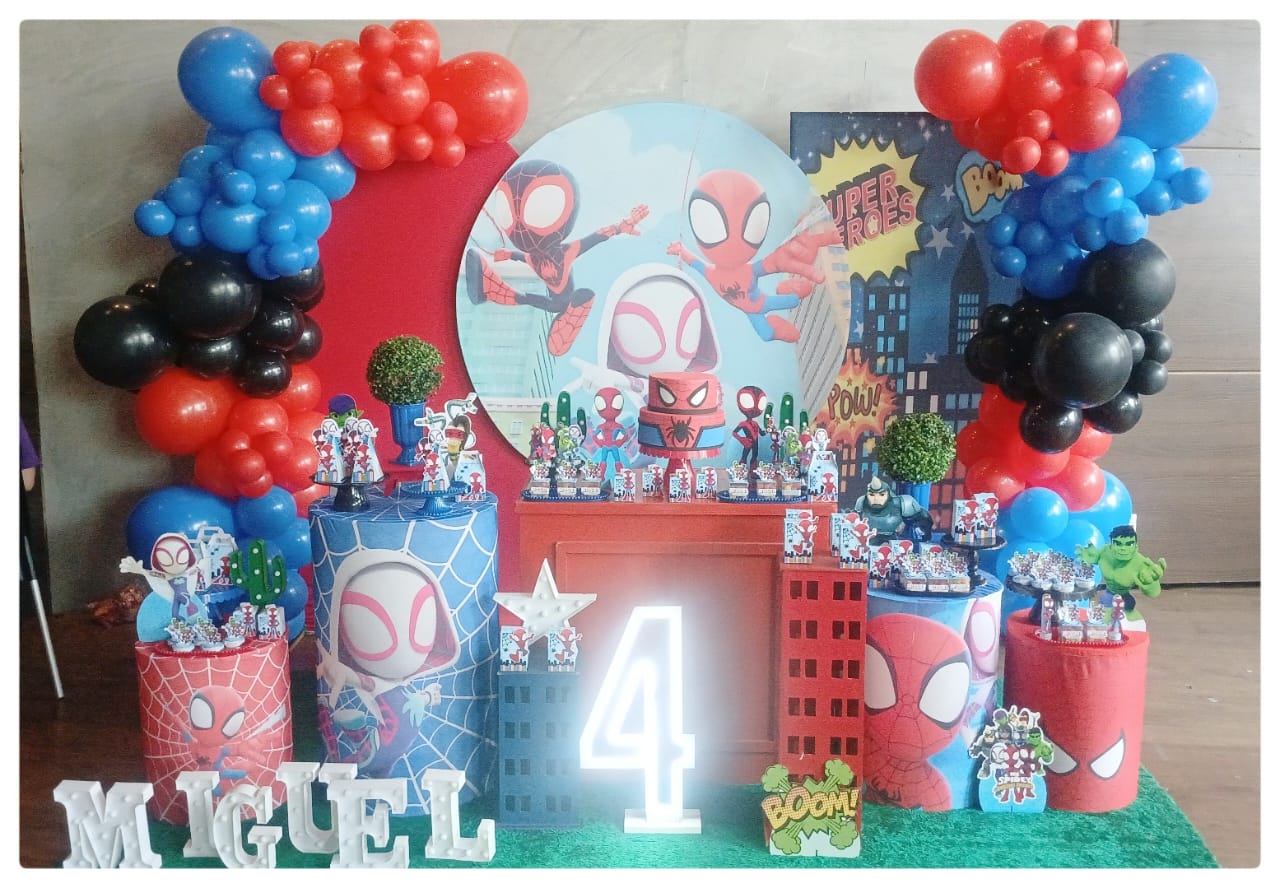 Homem-Aranha Aranhaverso - Miguel 4 anos